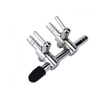 Van inox chia dây sủi oxy cho bể cá