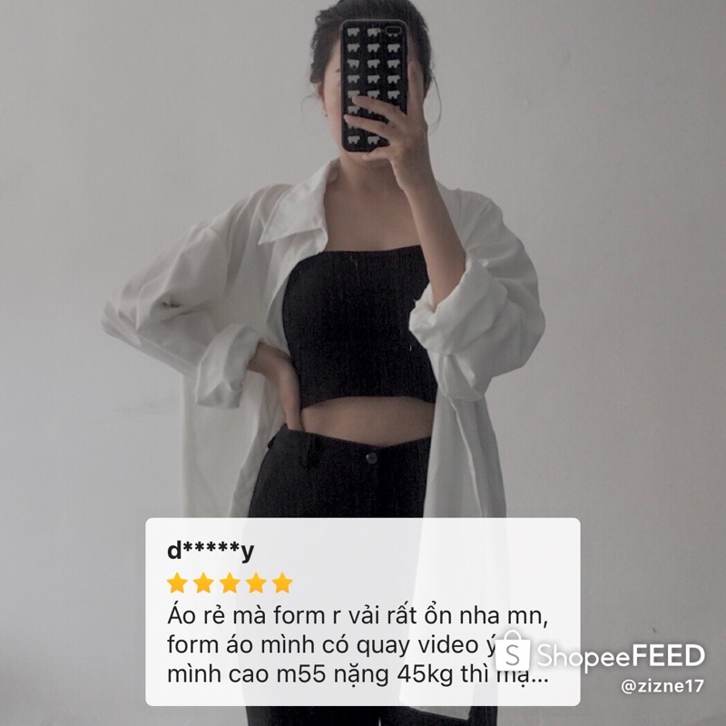 Áo Sơ mi form rộng