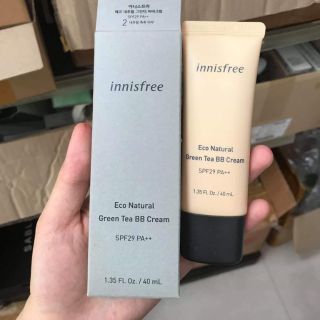 Kem Nền Innisfree Eco Natural Green Tea BB Cream SPF29 PA++ Mỹ phẩm chính hãng 100%