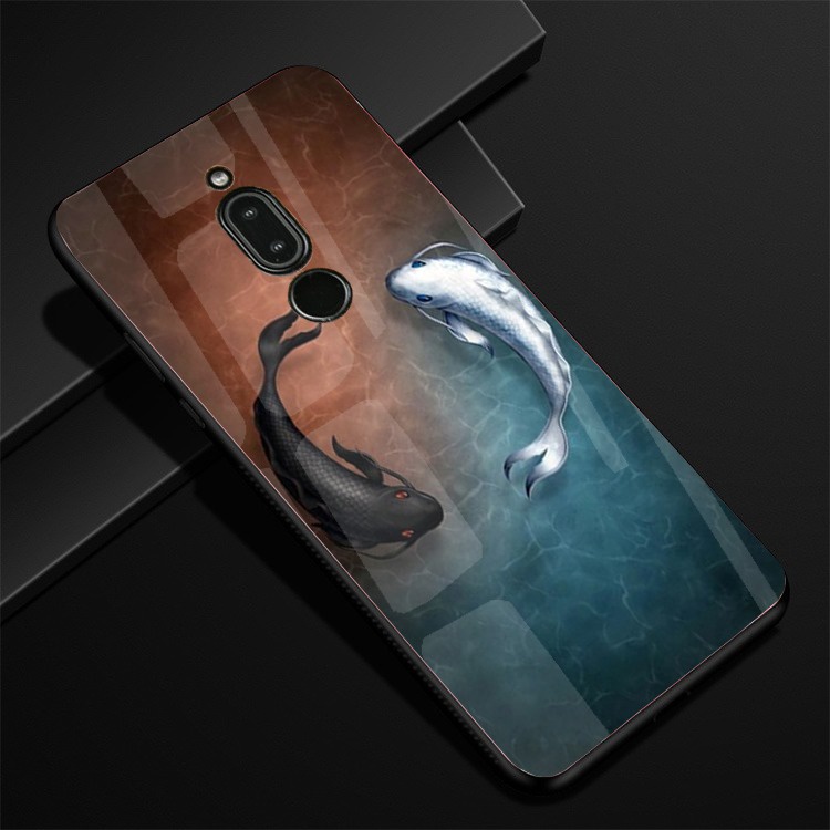 Ốp Lưng XIAOMI REDMI 8, 8A mặt kính cường lực cao cấp thiết kế Độc Quyền