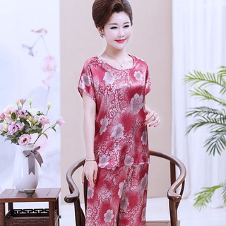 Đồ bộ Lụa satin mặc nhà sang trọng