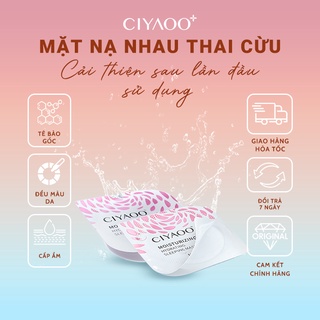 Mặt Nạ Ngủ Nhau Thai Cừu CIYAOO Cấp Dưỡng Ẩm Chống Lão Hoá Dưỡng Trắng Da (Hộp/7 miếng)