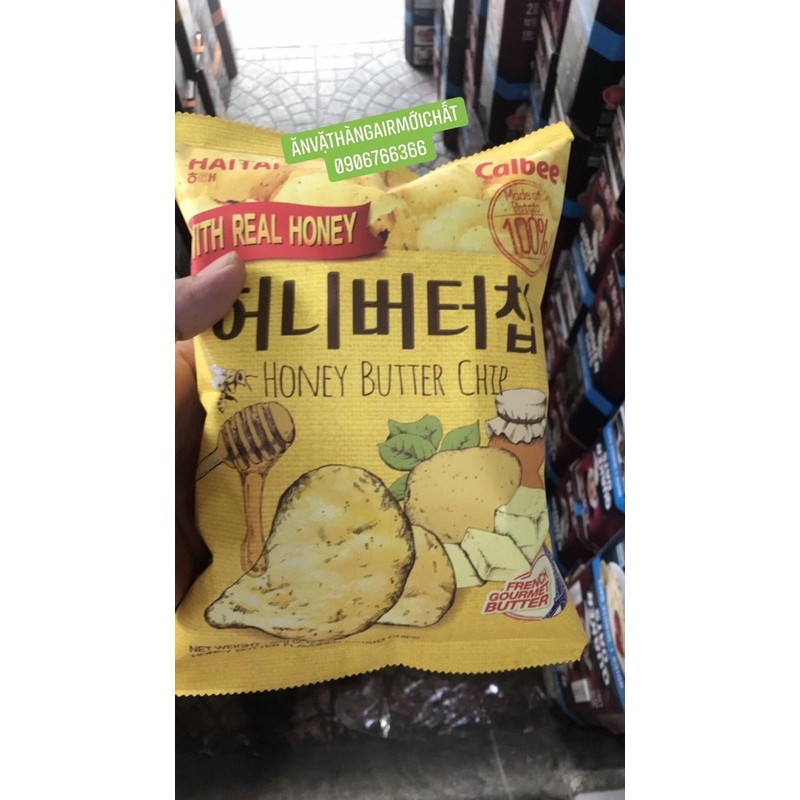 [Giòn Rụm] SNACK KHOAI TÂY BƠ MẬT ONG CALBEE