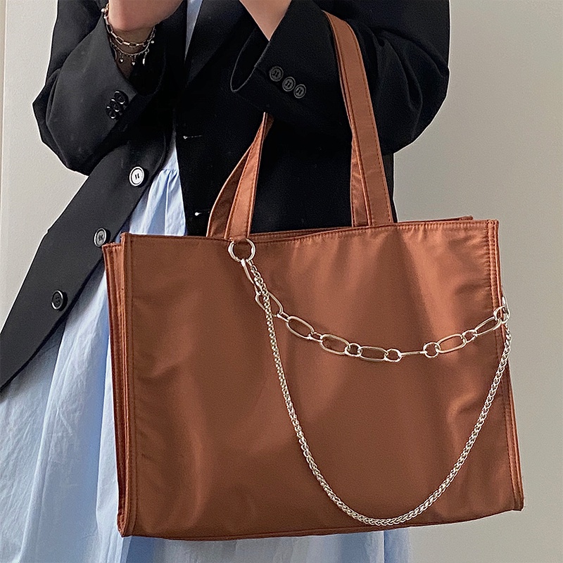 Túi IELGY vải nylon cỡ lớn thiết kế đơn giản thời trang phong cách Hàn Quốc