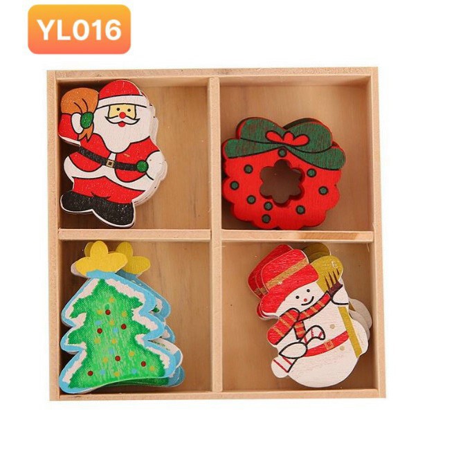 ĐỒ TRANG TRÍ NOEL - chuông noel - lịch gỗ - vòng treo noel - người tuyết các loại