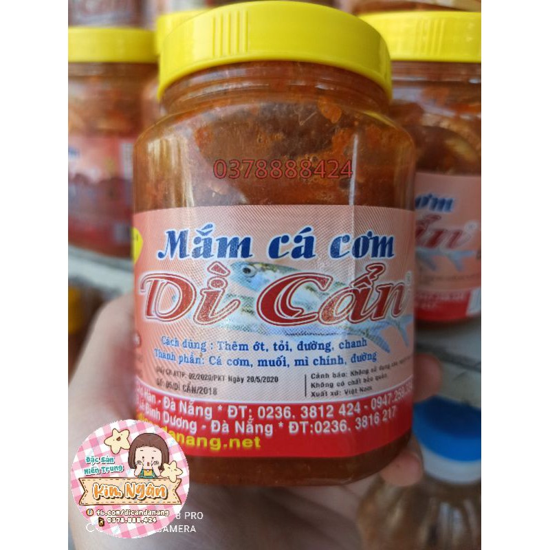 Mắm cá cơm Dì Cẩn 250g