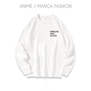   SALE  BST Mẫu áo Sweater dài tay Haikyuu Anime - đẹp giá siêu rẻ 