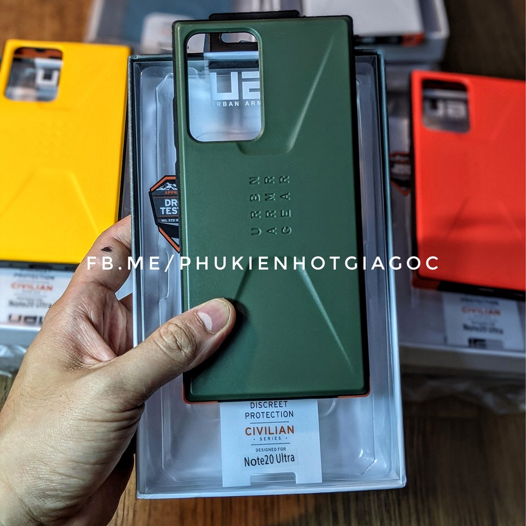 Note 20 Ultra / Galaxy Note 20 - Ốp lưng chống sốc UAG Civilian cho Samsung Galaxy Note 20 Ultra / Galaxy Note 20