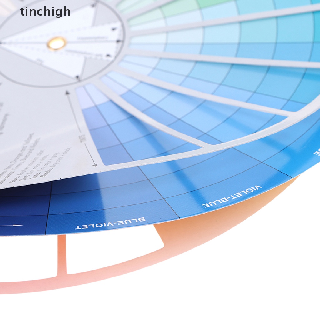 [Tichg] Thẻ Giấy Trộn Màu Mực Xăm Hình Tròn Trung Tâm Xoay Tròn Trung Tâm