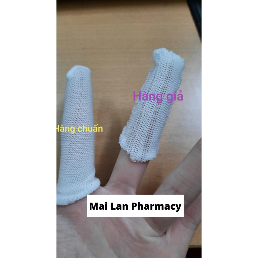 Gạc rơ lưỡi cho bé Đông Pha làm sạch lưỡi vệ sinh răng miệng cho bé hộp 5 chiếc Mai Lan Pharmacy