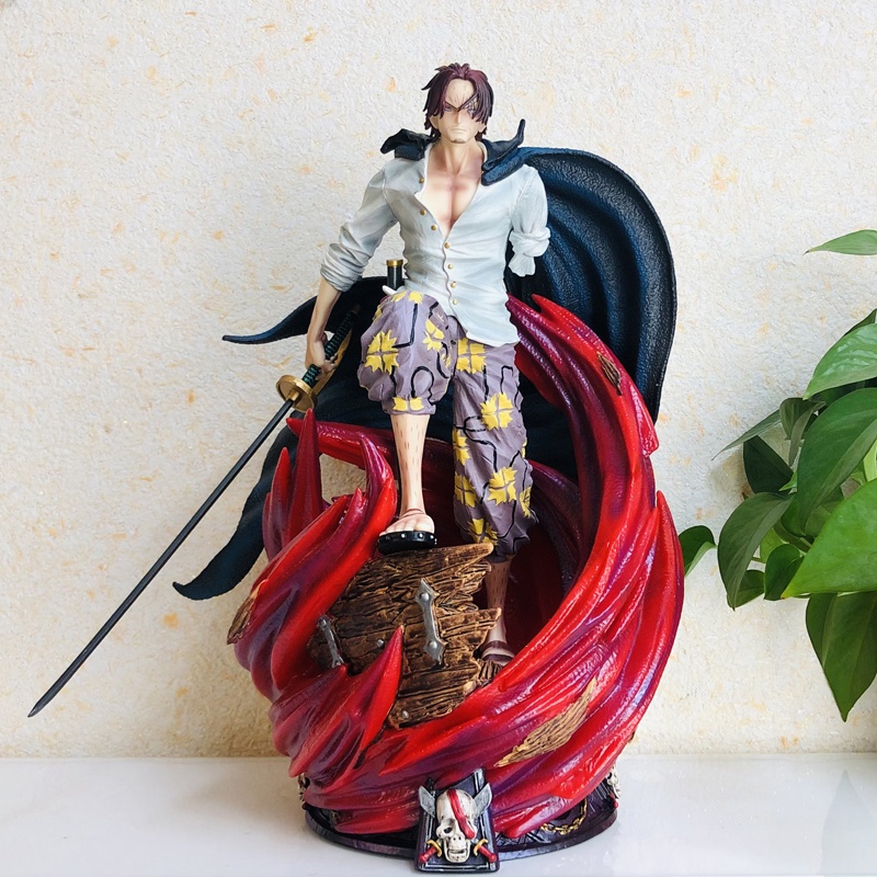 Mô Hình Nhân Vật Tứ Hoàng Shanks Tóc Đỏ Cao 39cm, Figure Shanks - Mô Hình One Piece