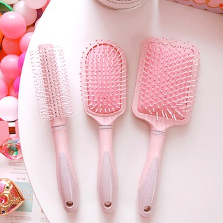 Lược Chải Tóc Màu Hồng gỡ rối siêu xinh