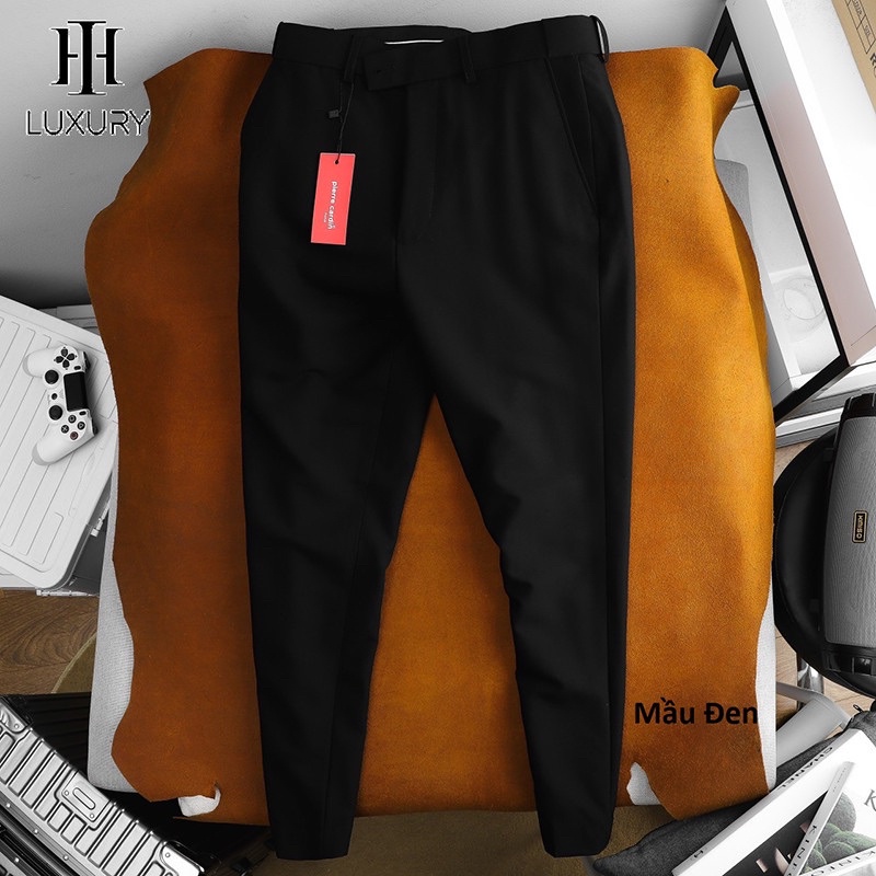 Quần Tây Nam - Quần Âu Nam Pierre Cardin An Phước SlimFit Ôm Công Sở Vải Co Giãn Chống Nhăn, Cạp Chun Có Big Size