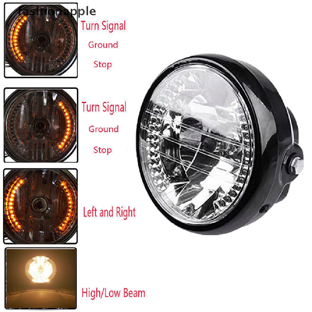 Đèn Pha LED Tín Hiệu 7Inch Cho Xe Máy
