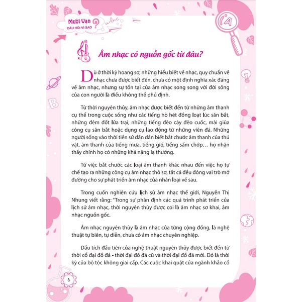 Sách - Mười vạn câu hỏi vì sao Âm nhạc hội họa và điện ảnh