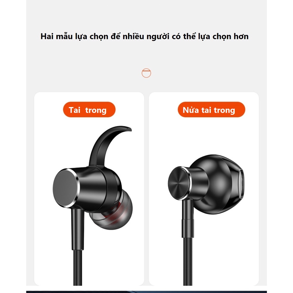 Tai Nghe Bluetooth 5.2 Sử Dụng Lên Đến 1000 Giờ , Led Báo % Pin , Có Thể Điều Chỉnh Bass / Treble