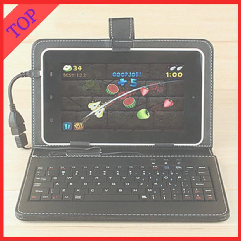 Bao Da Máy Tính Bảng Kèm Bàn Phím Usb 10.1 Inch Cho Android Windows Tablet