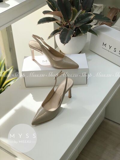 Giày nữ sling back 9 cm thời trang MYSS - CG181