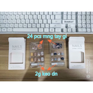 móng giả ngọn lửa nhiều màu🔥