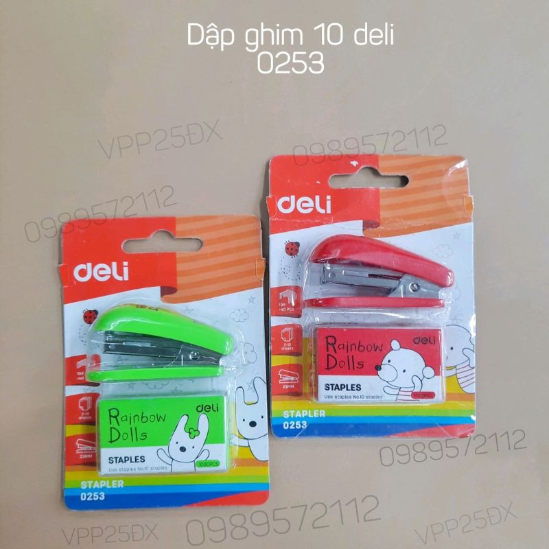 Dập ghim nhỏ số 10 deli 0253.