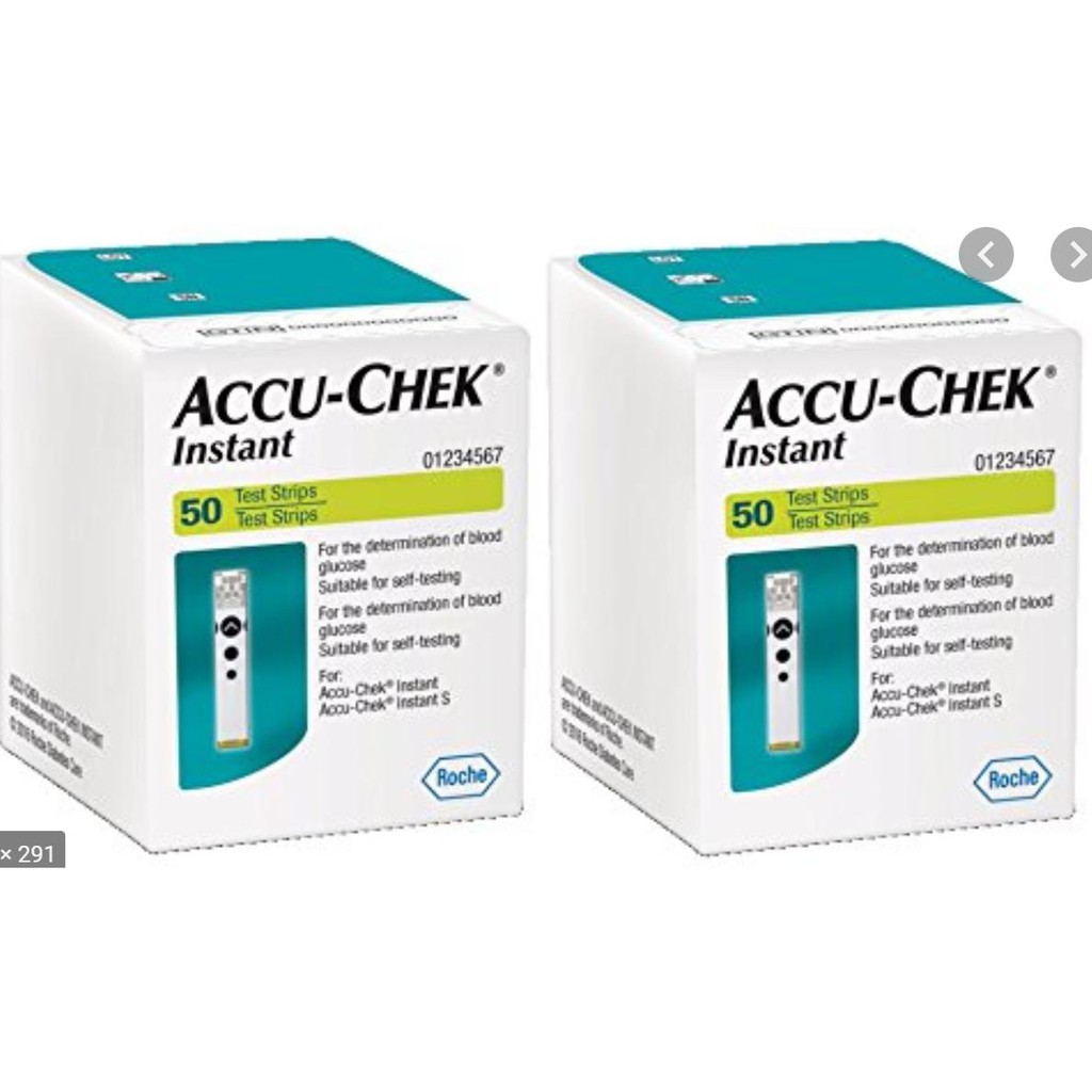 Combo Máy và que thử đường huyết Accu-Chek Instant của nhập khẩu chính hãng Roche, tiêu chuẩn Châu Âu