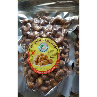 500 GRAM HẠT ĐIỀU RANG MUỐI A CỒ