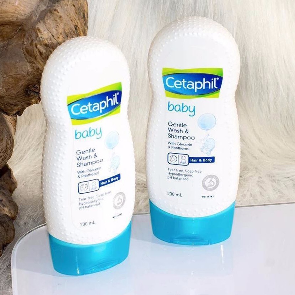 Sữa Tắm Gội Toàn Thân Cho Bé Cetaphil Baby Wash &amp; Shampoo