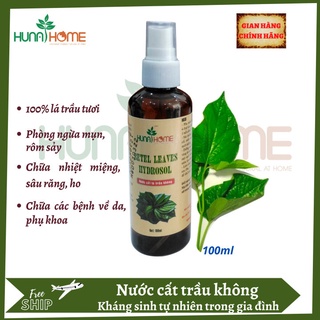 Nước cất trầu không 100ml - kháng khuẩn hiệu quả