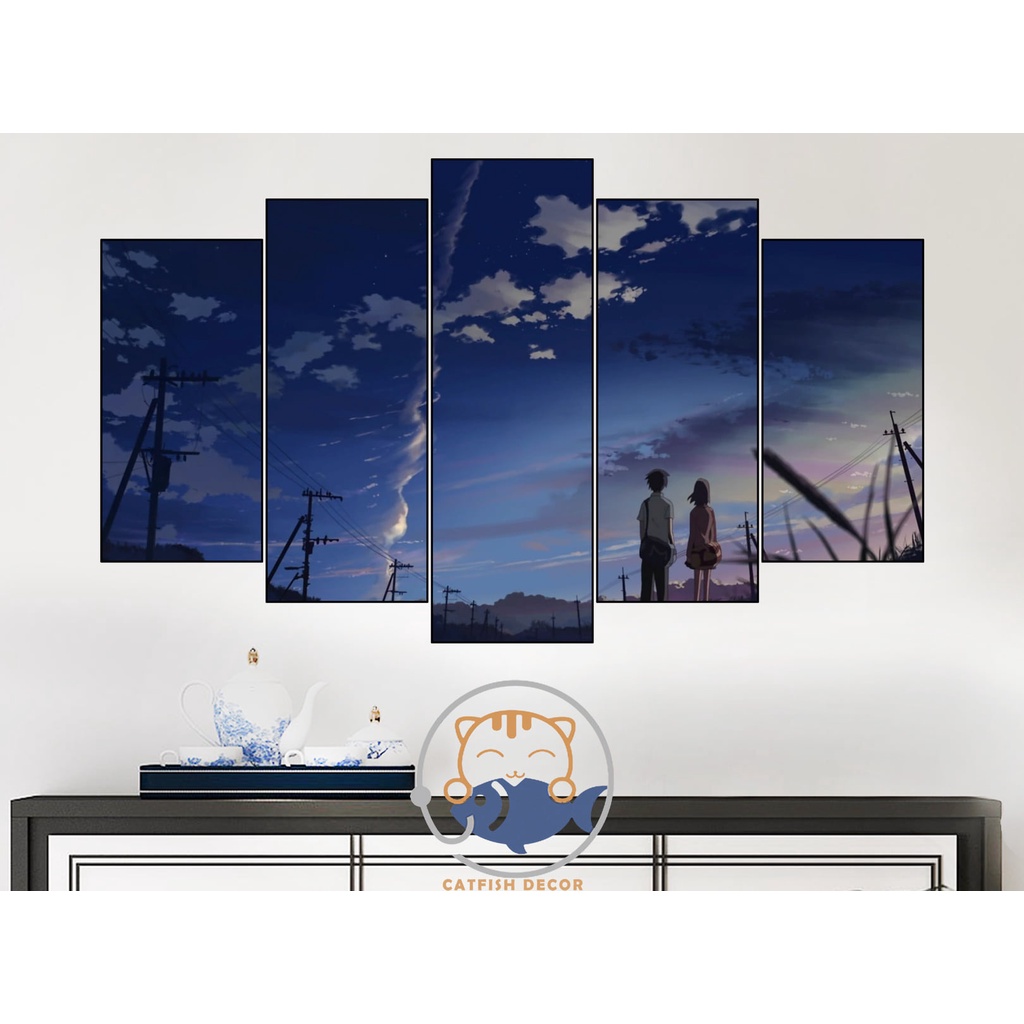 Tranh dán tường decor trang trí phòng ANIME YOUR NAME 3
