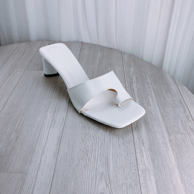 Guốc da PU mẫu mới 2021 siêu xinh cao 5cm - w58