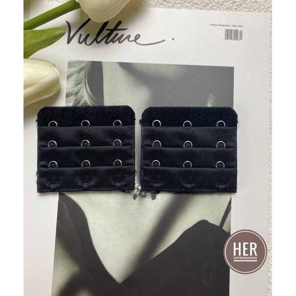 Móc Nối Áo Ngực Tăng Size - Dây Nối Áo Lót Bầu, Áo Lót Sau Sinh 3 Và 4  (tăng 1-&gt;4cm) - Her Sleepwear