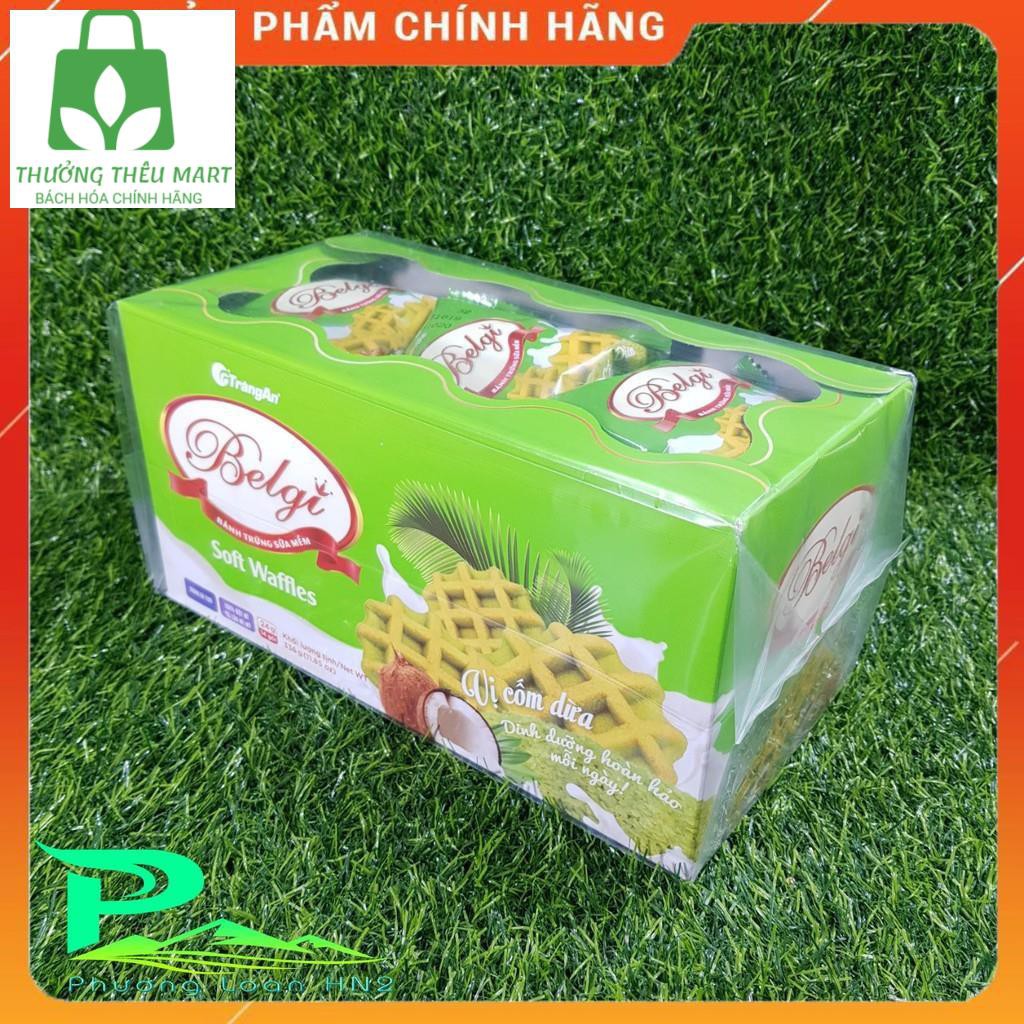 Bánh trứng sữa mềm Belgi Tràng An hộp 336g