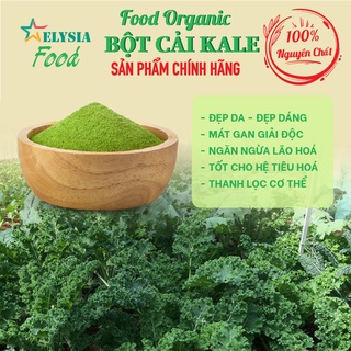 Bột cải xoăn Kale 100% nguyên chất, hàng hữu cơ Organic