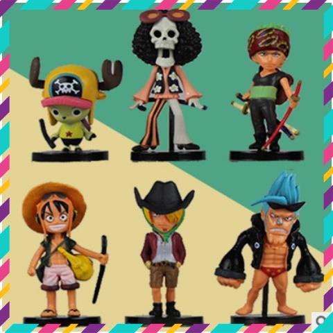 Mô Hình OnePiece ChiBi, Đảo Hải Tặc, Zoro, Luffy, chopper