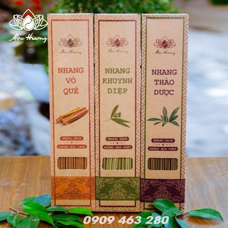 Nhang Sạch Từ Khuynh Diệp/ Vỏ Quế/ Thảo Dược [Mộc Hương]