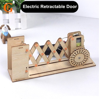 Bộ đồ chơi lắp ráp cửa diy bằng điện có thể thu gọn hỗ trợ thí nghiệm khoa học cho bé