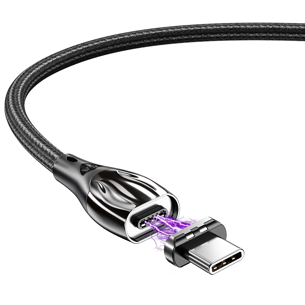 Dây Cáp Essager Cho Huawei Sạc Nhanh Từ Tính USB Type-C 5A