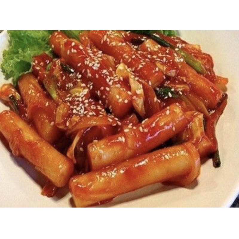 Bánh Gạo Tteokbokki kèm chả cá Hàn Quốc