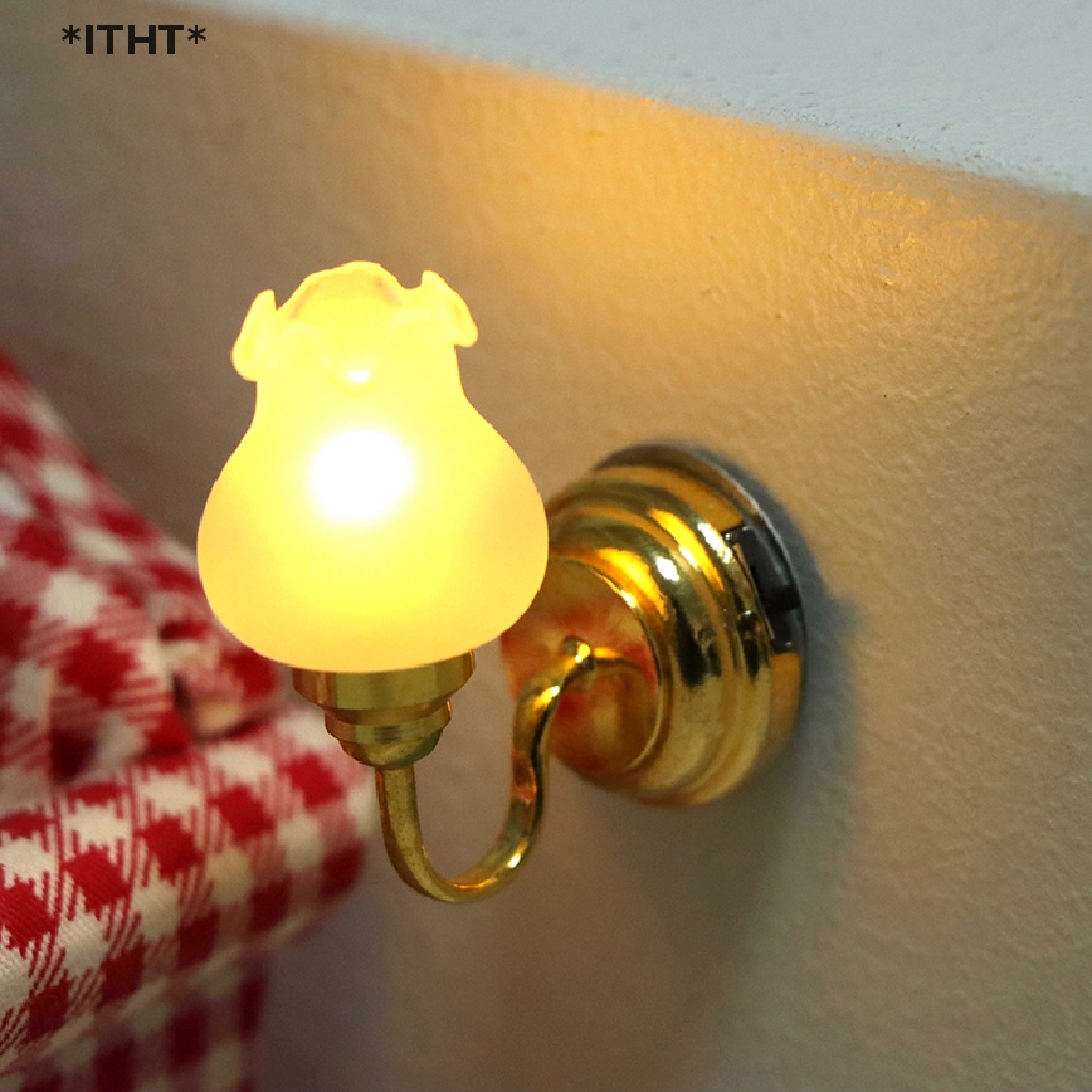 Đèn LED Gắn Tường Cho Nhà Búp Bê Tỉ Lệ 1: 12