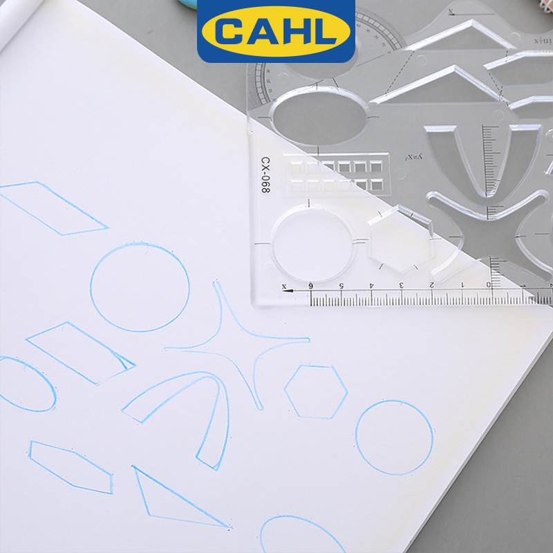 1 Thước Nhựa Trong Suốt Đa Năng