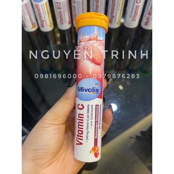 Viên Xủi Mivolis Đức Tăng Đề Kháng  Tuýp 20 Viên