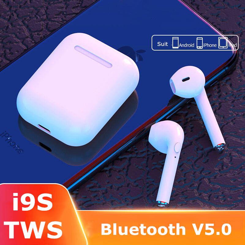 Tai Nghe Không Dây I9s Tws Bluetooth 5.0 Mini Kèm Hộp Sạc Cho Điện Thoại Thông Minh