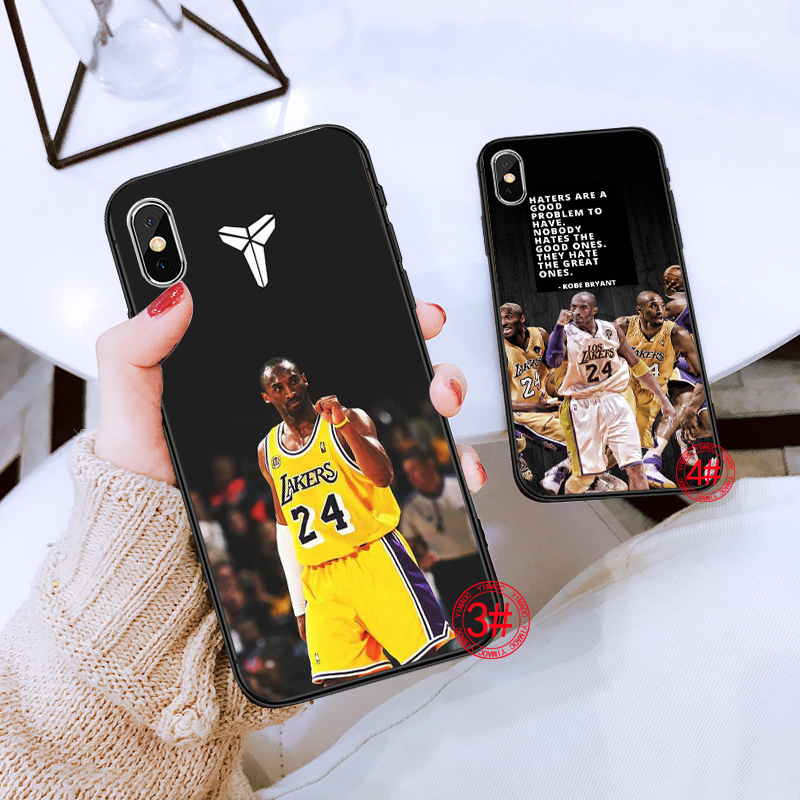 iPhone 12 Mini 11 Pro XR XS Max Soft Case 58ER Kobe Bean Bryant