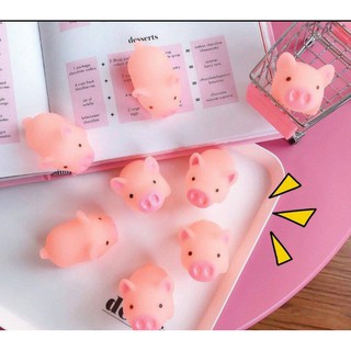 Đồ chơi bóp đàn hồi hình chú lợn giúp giảm căng thẳng xinh xắn thumbnail