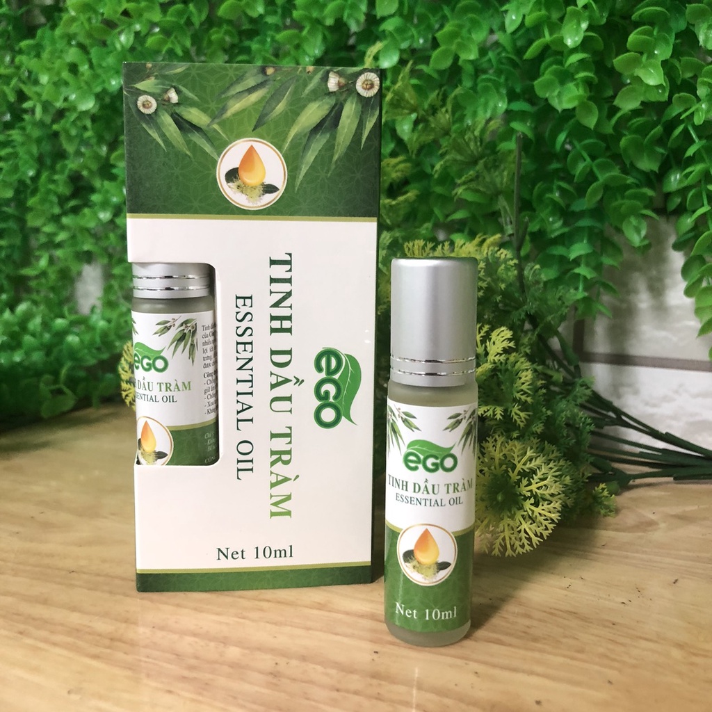 Tinh Dầu Tràm EGO Nguyên Chất Dạng Bi Lăn - Lọ 10ml