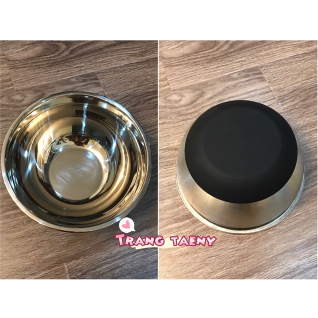 Bowl trộn bột đế silicon / Âu trộn bột / Tô trộn bột (Âu dày + sâu)