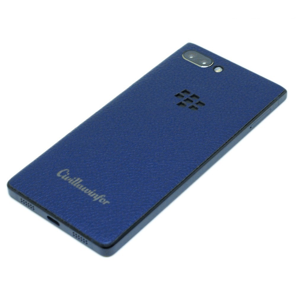 [DÁN DA] Miếng dán Da BlackBerry KEY2/ KEY2 LE - DA THẬT 100% - KHẮC MIỄN PHÍ