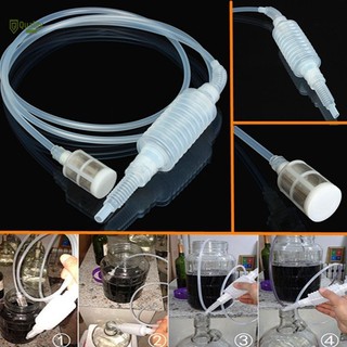 Ống chiết rượu bằng nhựa có đầu lọc chiều dài 2m