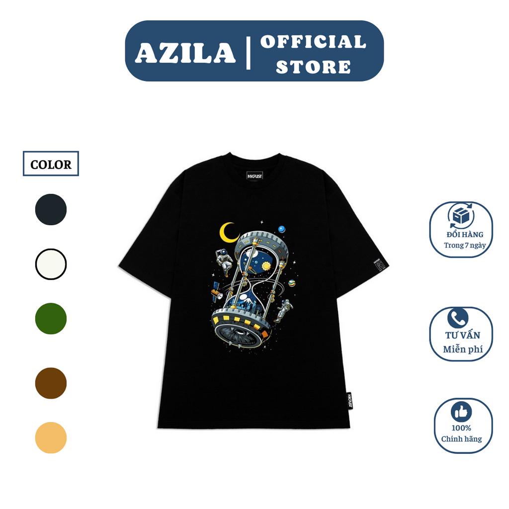 Áo thun Hourglass thương hiêu AZILA218 Tay lỡ From rộng chất liệu cotton 260Gsm