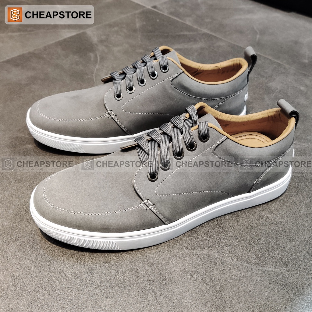 Giày da bò nam CHEAPSTORE CS446 - Giày thể thao tăng chiều cao da bò thật 100% (bảo hành 24 tháng) | BigBuy360 - bigbuy360.vn